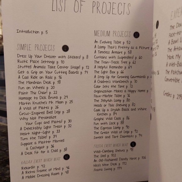 Reinventing Ikea Home Decor DIY Furniture Projects Crafts Craft Book - Picture 11 of 12